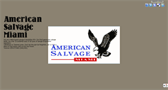 Desktop Screenshot of americansalvage.com