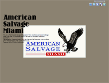 Tablet Screenshot of americansalvage.com